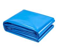 Lonmrrton Revêtement de Bassin Bleu 4x5m 5x7m 6x10m 8x12m, Doublure de Jardin préformée à Membrane imperméable, Film d'étanchéité en PEHD pour étangs de carpes koï extérieurs et aquaculture(6x9m)