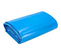 Lonmrrton Revêtement d'étang préformé Koi, Peaux d'étang géomembrane HDPE de 0,16 mm d'épaisseur, sous-Couche d'étang imperméable et Flexible pour l'aquaculture de piscines de Jardin(10x15m)