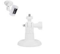 Lonnky Support de caméra autocollant réglable à 360 ° compatible avec les caméras de surveillance à anneau, Eufy, Reolink, Arlo, Wyze Stick Up et les caméras de surveillance d'extérieur avec vis