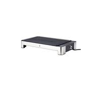 WMF Gril de table électrique Lono 0415330011 nervuré Cromargan mat 2000 W