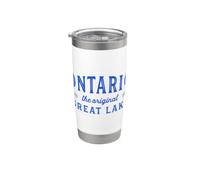 L'Ontario, le Grand Lac d'origine Gobelet isotherme en acier inoxydable double paroi
