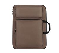 LONTG A3 Sac à Dessin en Toile Imperméable Multifonction Portfolio Bandoulière Grande Capacité Sac de Beaux-Arts Portable Porte-Documents Cartable pour Planche à Dessin Croquis Art
