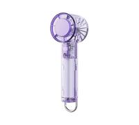 LONZOZBNN Portable Ice Mist Handheld Turbo Fan, 5-Speed USB-C 3000mAh Rechargeable Mini Cooling Fan, Pocket-Sized Travel Personal Summer Gift