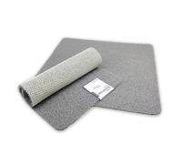 Loofah Tapis de Douche antidérapant en PVC pour Zone Humide à l'intérieur de la Douche, séchage Rapide, résistant aux bactéries et à la moisissure, Bord incurvé, rectangulaire, Taille S, 60 x 40 cm