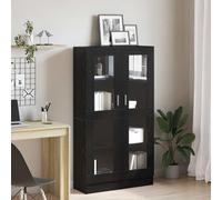 LoogCape Bibliothèque 4 Niveaux 82,5 x 30,5 x 150 cm en Bois d'ingénierie Meuble de Rangement Moderne pour Salon Bureau Chambre Enfant vitrine Armoire
