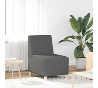LoogCape Canapé modulaire sans accoudoirs Gris foncé 55 cm Tissu Durable pour Salon, Chambre, Bureau ou Studio avec Design Moderne et Options Personnalisables pour Un Espace Convivial
