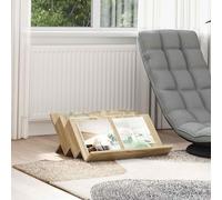 LoogCape Étagère à revues en chêne Sonoma - 65 x 53 x 28,5 cm - Pour salon, bureau, salle de bain - Avec 3 étagères - Rangement peu encombrant - Porte-revues élégant - Design durable