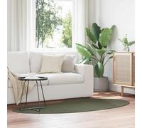 LoogCape HUARTE Tapis de couloir vert forêt 100 x 200 cm polyester à poils courts lavable antidérapant pour salon, chambre à coucher, couloir
