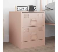 LoogCape Lot de 2 poignées d'armoire, rose, 85 x 45 mm, en métal, pour salon, chambre à coucher, salle de bain, commode, buffet, vitrine