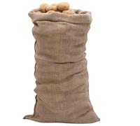 LoogCape Lot de 30 sacs en jute 65 x 135 cm en jute 100 % naturelle 220 g/m² Polyvalent pour la maison, le jardin, le rangement, le transport, la décoration, durable
