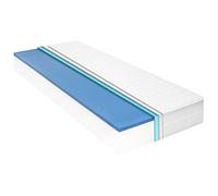 LoogCape Matelas en mousse à mémoire de forme 180 x 200 cm, hauteur 18 cm, avec housse lavable, idéal pour lit double, respirant pour un sommeil paisible dans la chambre à coucher
