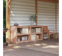 LoogCape Meuble de Cuisine extérieur en Bois Massif Douglas, Armoire modulable avec étagères, Grand Espace de Rangement pour terrasse ou Jardin, Design Pratique et Durable