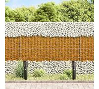 LoogCape Pierres de jardin marron 12 cm en verre pour extérieur, décoration, pavés, délimitation de chemin, aménagement paysager, terrasse, étang, parterres de fleurs, aménagement paysager, extérieur