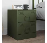 LoogCape Poignée d'armoire, vert olive, 85 x 45 mm, en métal, pour salon, cuisine, salle de bain, chambre à coucher, buffet, vitrine
