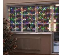 LoogCape Rideau lumineux LED étoilé 500 LED multicolores avec 8 effets lumineux pour intérieur et extérieur, résistant aux intempéries, USB, 4,56 m, décoration pour Noël, fêtes, mariages, jardin