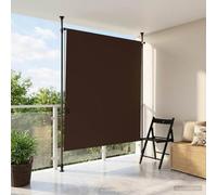 LoogCape Store extérieur marron 100 x 270 cm en polyester 180 g/m² avec revêtement PU, hauteur et angle réglables, protection solaire pour balcon, terrasse, jardin