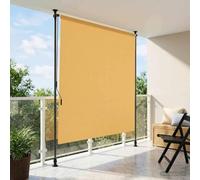 LoogCape Store extérieur sable 120 x 270 cm, polyester 180 g/m² avec revêtement PU, hauteur et angle réglables, pour balcon, terrasse, jardin, protection UV et brise-vue pour l'extérieur