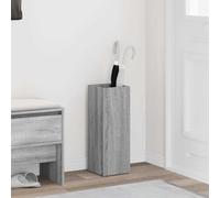 LoogCape Support de parasol avec stockage - Gris Sonoma - 20 x 20 x 55,5 cm - En bois - Peu encombrant - Stable - Antidérapant - Pour couloir, entrée, bureau, solution de rangement robuste