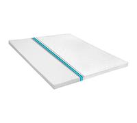 LoogCape Surmatelas 180 x 200 cm en mousse froide profil œuf 6 cm respirant lavable antidérapant hypoallergénique pour chambre à coucher enfant bébé confort et hygiène