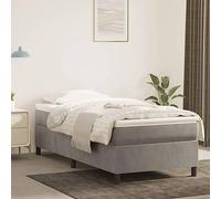 LoogCape Surmatelas imperméable et respirant 90 x 200 x 5 cm avec housse, lavable, antidérapant, hypoallergénique, pour personnes allergiques, incontinence, protection contre l'humidité, la
