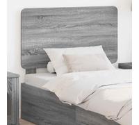 LoogCape Tête de lit rectangulaire en bois Sonoma gris, 78 x 3 x 100 cm, durable, facile d'entretien, autonome, panneau mural, accessoire pour chambre à coucher