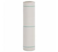 LoogCape Toile anti-mauvaises herbes, blanche, 0,5 x 150 m, tissu de sol, imperméable, stabilisé aux UV, film de protection des racines, non-tissé pour parterres surélevés, chemins, terrasses, serres