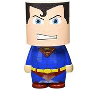 Look Alite gr90859 DC Comics Superman Lampe de Bureau à LED avec Fonctionnement à Batterie ou Micro USB, Plastique, Multicolore, 25 x 13 x 13 cm