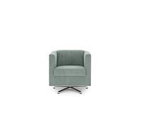 LOOKS BY WOLFGANG JOOP Looks I Fauteuil Design avec Noyau à Ressorts, matériau en Bois, Turquoise, 72 x 71 x 75 cm