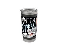 Looney Tunes Bugs Bunny Ain't I a Stinka! Gobelet isotherme en acier inoxydable double paroi