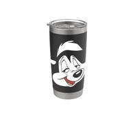 Looney Tunes Pepe Face Gobelet isotherme en acier inoxydable double paroi