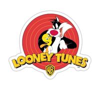 Looney Tunes Sylvestre Et Titi Autocollant Sticker