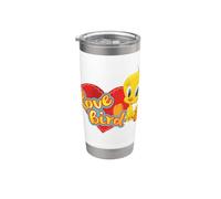Looney Tunes Tweety Love Bird Valentine's Day Gobelet isotherme en acier inoxydable double paroi