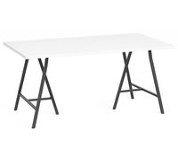 Loop Stand Table L 200 cm PLATEAU BLANC/CADRE NOIR Hay OFFRE SPECIALE - HAY LOOP STAND TABLE SCHW WEIS