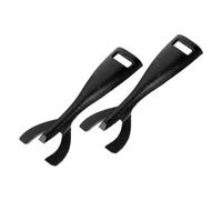 LOORGVEL 2 pièces Pince à Steak Fonte Revêtue Clip Pratique pour Barbecue et Teppanyaki Outil de Cuisine pour Saisir Viandes et Aliments Grill