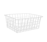 LOORGVEL Bac Rangement Alimentaire Panier Métal Congélateur Coffre 28X21,5X12 CM Organisation la Cuisine
