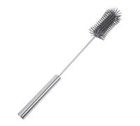 LOORGVEL Brosse Rotative Semi-automatique pour Biberons et Bouteilles Eau Nettoyeur Multifonction avec Manche Long Goupillon Biberon Facile à Utiliser pour Maison et Voyage