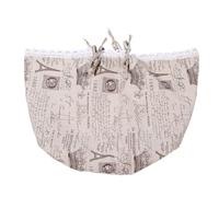 LOORGVEL Insert en tissu pour panier à linge, en rotin, 45 x 36 cm, lavable, style maison de campagne, avec doublure décorative en tissu pour le rangement et le panier polyvalent