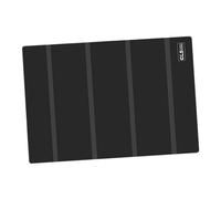 lopituwe Tapis de table de camping en silicone protégeant les surfaces repas lors des barbecues. Imperméable et résistant à l'huile, Noir, 52 x 38.5 cm