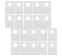 LOPUNER 300pcs Languettes Adhésives en Pvc Autocollantes Crochet Auto-adhésif, Forte Adhérence et Installation Stable pour Boutiques et Magasins de Détail