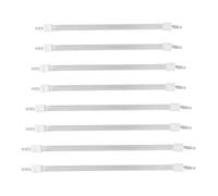 LOPUNER 8 Pièces Tube Chauffant Quartz de Remplacement pour Radiateur D'appoint Technologie Céramique Avancée, Chauffage Rapide et Installation Facile pour Inserts de Petit Foyer