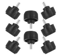 LOPUNER 8pcs Pieds D'échelle Universels en Caoutchouc et Fer pour Balance Électronique, Haute Fiabilité, Charge Maximale 30kg, Accessoires pour Balances Plateforme