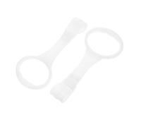 LOPUNER Anneaux de Traction pour Parc à Bébé et Berceau, 2pcs Blanc en Pp, Design Détachable Facile à Nettoyer, Accessoires pour Garçon et Filles en Déplacement ou Voyage