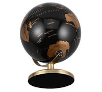 LOPUNER Globe Décoratif de Bureau Vintage Rotatif en Métal Doré Style Européen Élégant pour Décoration Intérieure et Bureau Multifonction