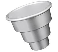 LOPUNER Moule à Pâtisserie en Alliage D'aluminium Multi-usages, Facile à Nettoyer, Moule à Cupcakes Compact Forme Créative pour Maison ou Boutique Professionnelle