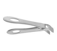 LOPUNER Pince à Plat Chaud en Acier Inoxydable Argenté Multi-fonction et Gain de Place, Accessoire la Cuisine Pratique pour Saisir Bols et Plats en Toute Sécurité