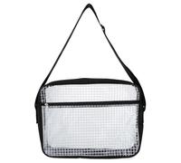 LOPUNER Pochette à Outils Bandoulière Pratique Transparente et PVC Antistatique Grande Capacité, Design Élégant pour Usage Quotidien