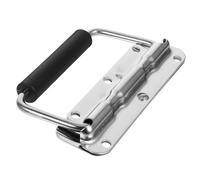LOPUNER Poignée Pliable en Acier Inoxydable pour Caisse Outil Multi-usage, Design Pliable, pour Réparations Mobiles et Projets Diy, Poignée Métallique Robuste