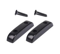 LOPUNER Sets de Repose-pouces en Plastique Noir Accessoires pour Instruments de Musique Lot de 2 Offrant Confort et Correction de Posture pour Basse Électrique