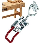 Loqueret à Levier de Serrage Gâche à Crochet, Verrou et Quincaillerie de | Loqueteau réglable sécurisé pour Studio, Extérieur, Atelier, Bureau à Domicile, Travail du Bois, Garage, Entrepôt,