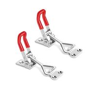 Loquet À Pince À Bascule Réglable 2/4 Pièces | Loquets robustes, capacité de maintien, traction for couvercle de fumeur, boîte à outils de gabarit, Cas(2Pcs)